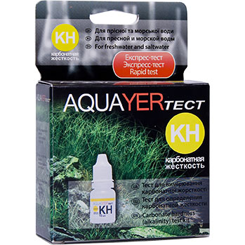 Aquaer тест для определения карбонатной жесткости аквариумной воды