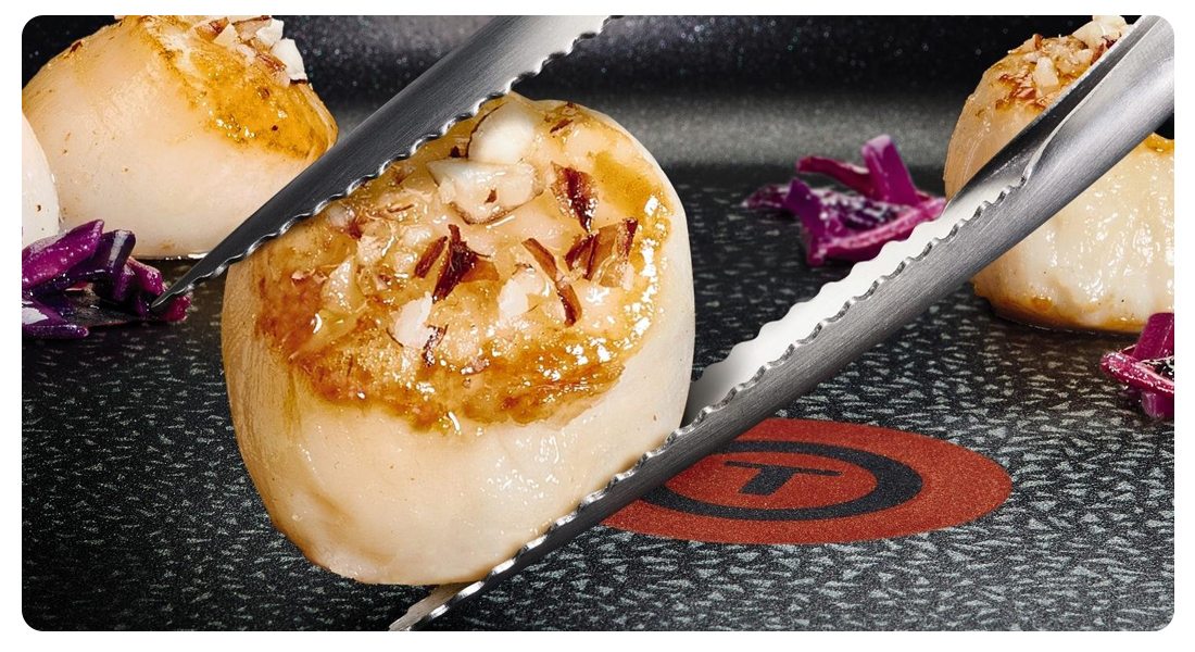 Новий, простий у використанні індикатор Thermo-spot дозволяє смажити при оптимальній температурі і збереження максимум смаку і поживних речовин