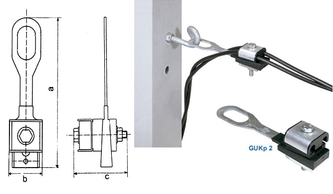 Натяжной зажим GUKp 2