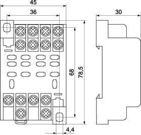 RRM77 габаритні розміри RRM77 габаритні розміри