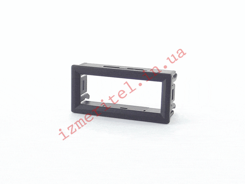 3D огляд Рамка-корпус для цифрових індикаторів 0.56/4 3D огляд Рамка-корпус для цифрових індикаторів 0.56/4