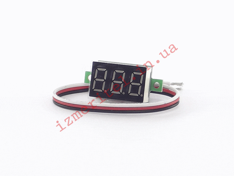 3D огляд Цифровий вольтметр DC 0-100 В 3D огляд Цифровий вольтметр DC 0-100 В