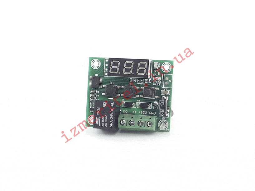 3D огляд Циклічне реле часу W1209 24В 3D огляд Циклічне реле часу W1209 24В