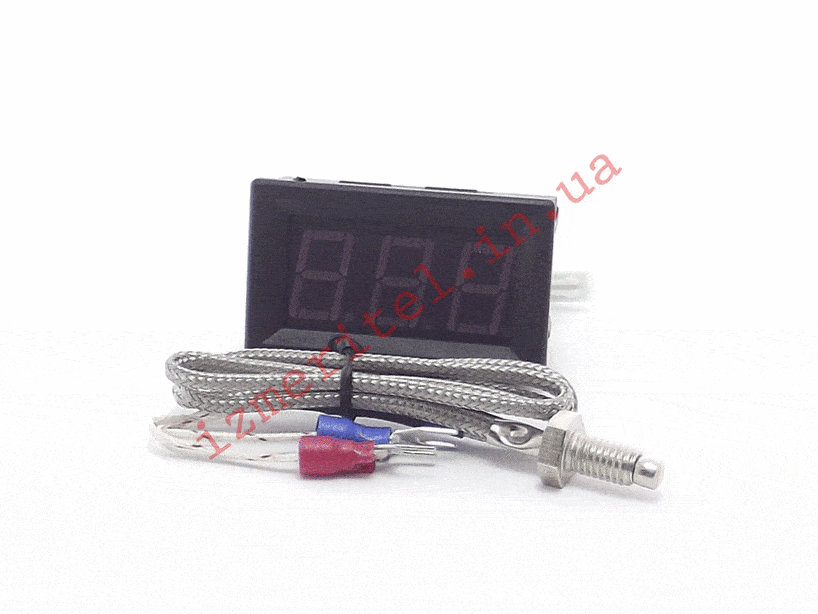 3D огляд Цифровий термометр з виносним датчиком -60...999 °C 3D огляд Цифровий термометр з виносним датчиком -60...999 °C