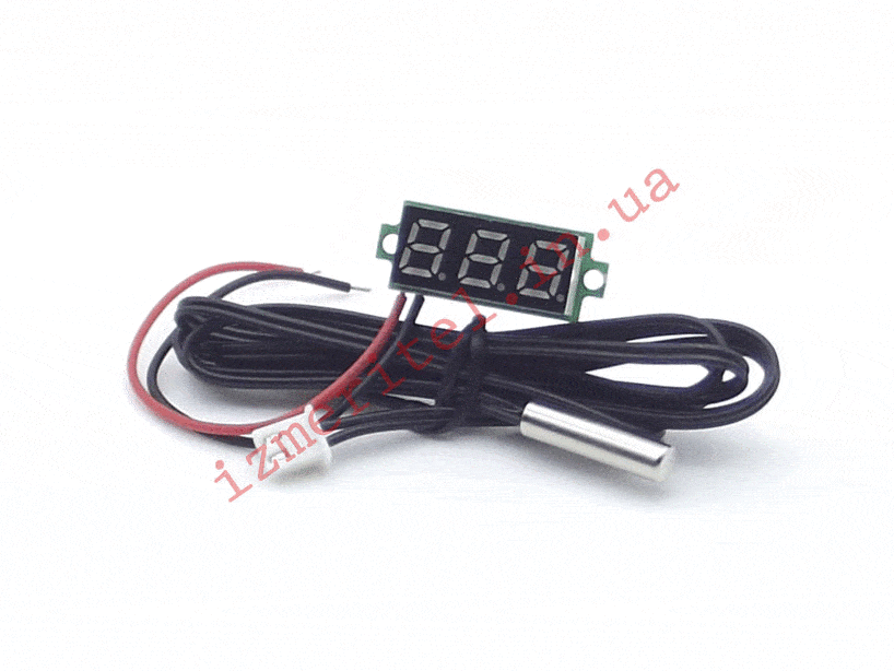 3D огляд Міні термометр з виносним датчиком -20...+100 °С 3D огляд Міні термометр з виносним датчиком -20...+100 °С