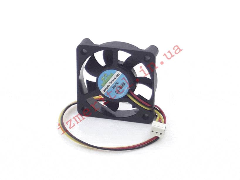 3D обзор Вентилятор 50х50х10мм 24В (3 провода) 3D обзор Вентилятор 50х50х10мм 24В (3 провода)