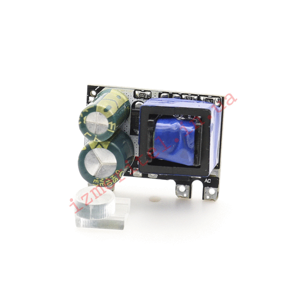 3D обзор Модуль питания AC-DC 220В-5В 700mA 3Вт 3D обзор Модуль питания AC-DC 220В-5В 700mA 3Вт