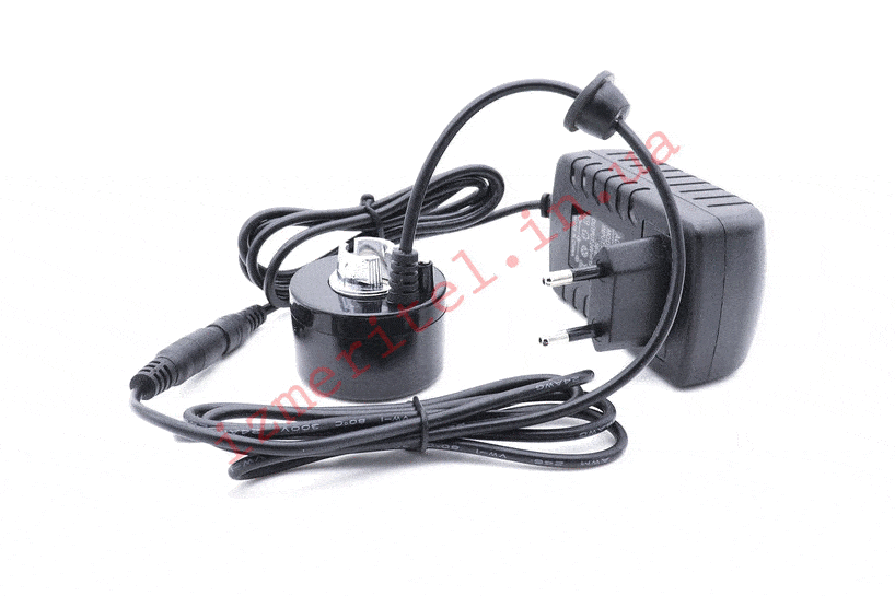 3D огляд Ультразвуковий зволожувач повітря з блоком живлення DC 24В 20 мм 3D огляд Ультразвуковий зволожувач повітря з блоком живлення DC 24В 20 мм