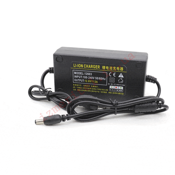 3D огляд Зарядний пристрій для 3s збірки Li-ion, Li-Pol 12.6В 3A 3D огляд Зарядний пристрій для 3s збірки Li-ion, Li-Pol 12.6В 3A