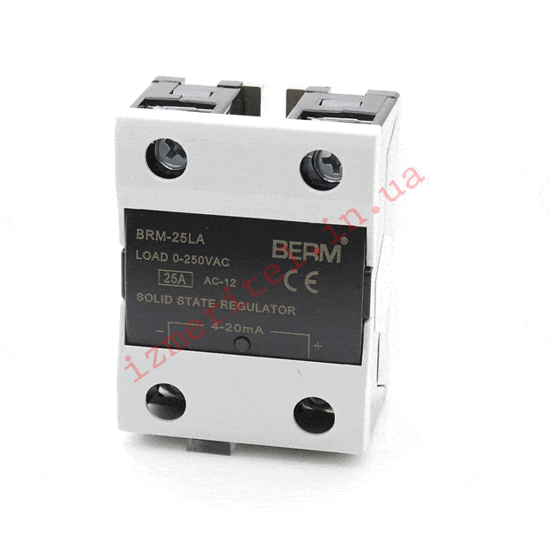3D обзор Твердотельное реле BERM SSR-25 LA (BRM SSR-25 LA) 3D обзор Твердотельное реле BERM SSR-25 LA (BRM SSR-25 LA)