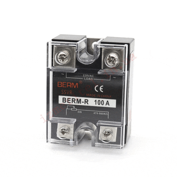 3D огляд Твердотільне реле BERM SSR-100 VA (SSVR-100VA) 3D огляд Твердотільне реле BERM SSR-100 VA (SSVR-100VA)