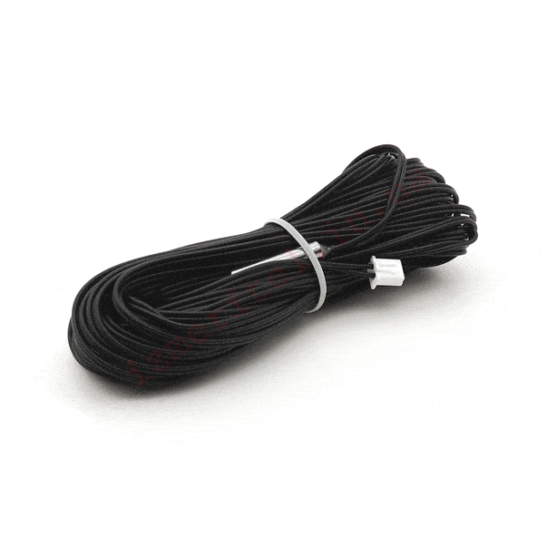 3D огляд Датчик температури, термістор NTC 10К, гільза 5 мм, 10 метрів 3D огляд Датчик температури, термістор NTC 10К, гільза 5 мм, 10 метрів