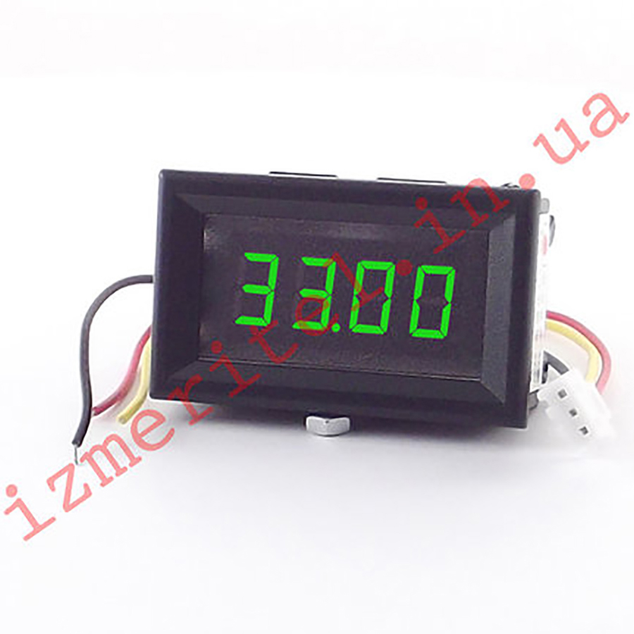 Цифровий вольтметр DC 0-33.00 В