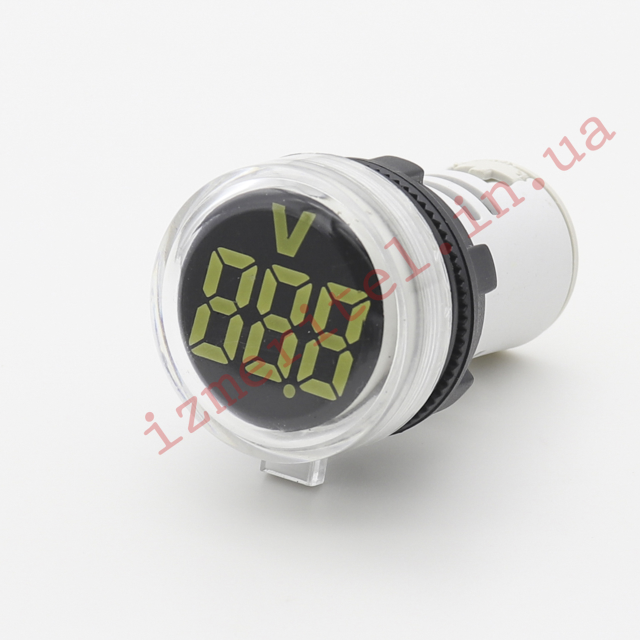 Вольтметр круглый VaneAims FXB16-22DSV Белый AC24-500В