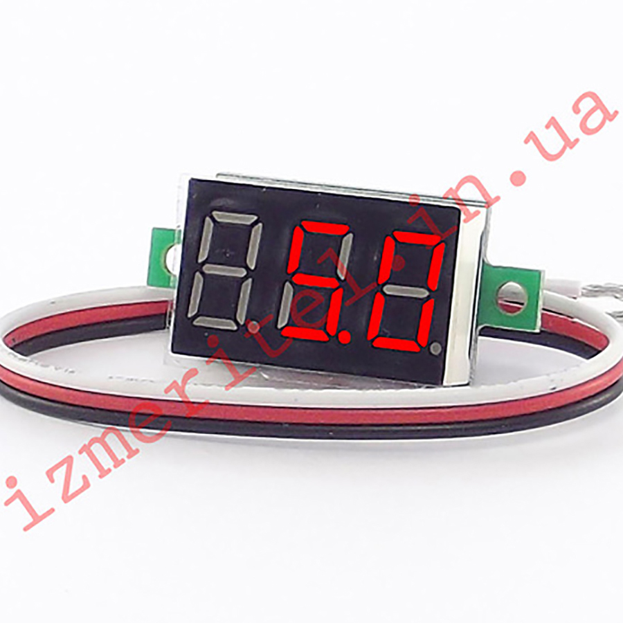 Вольтметр цифровий DC 0-100 В