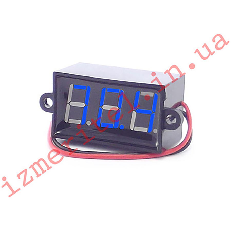 Цифровий вольтметр DC 4-80 В (вологозахищений)