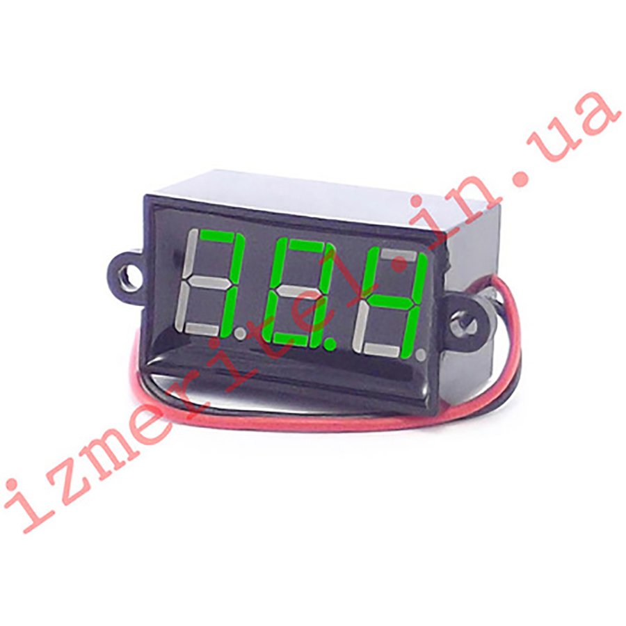 Цифровий вольтметр DC 4-80 В (вологозахищений)