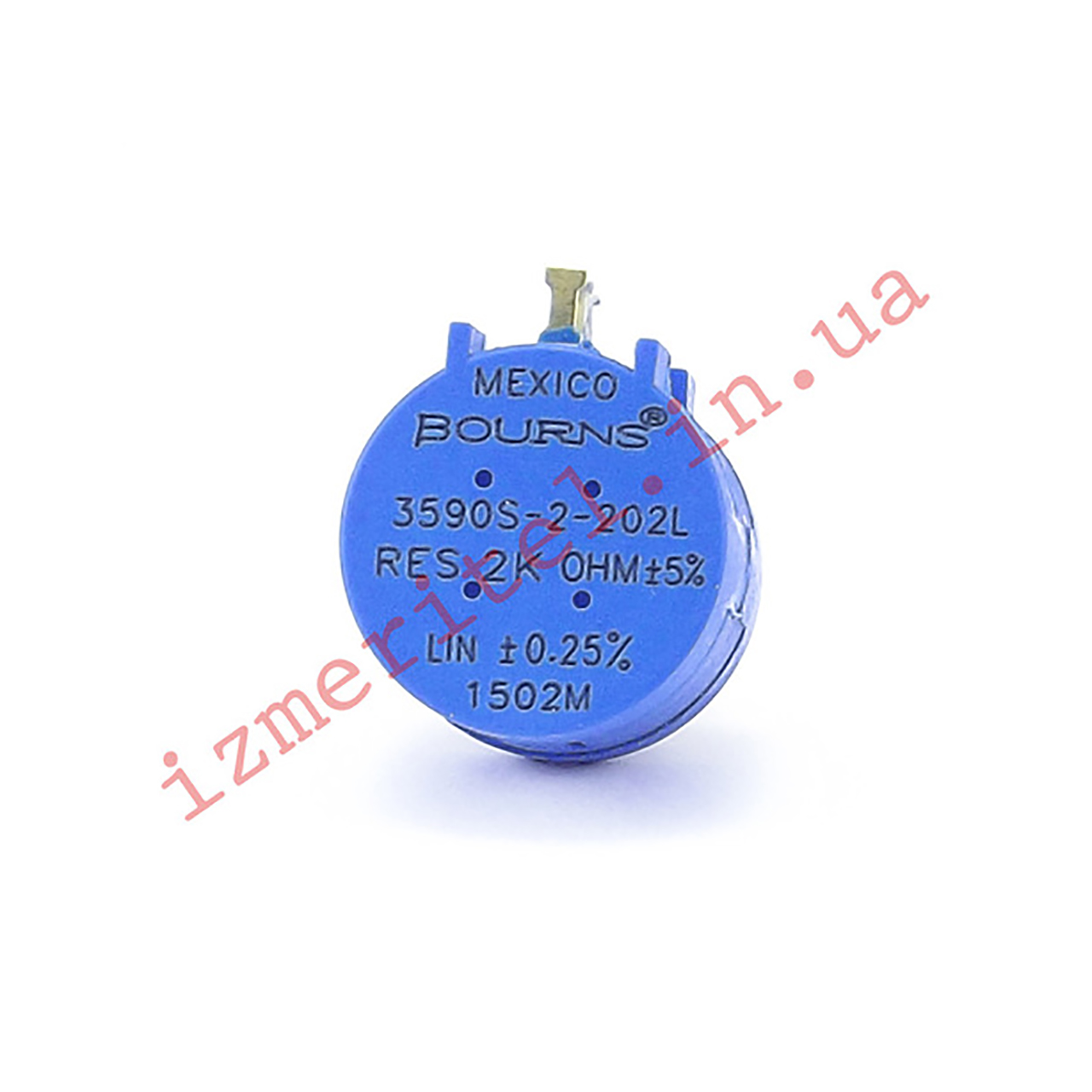 Потенциометр многооборотный 3590S 2 кОм