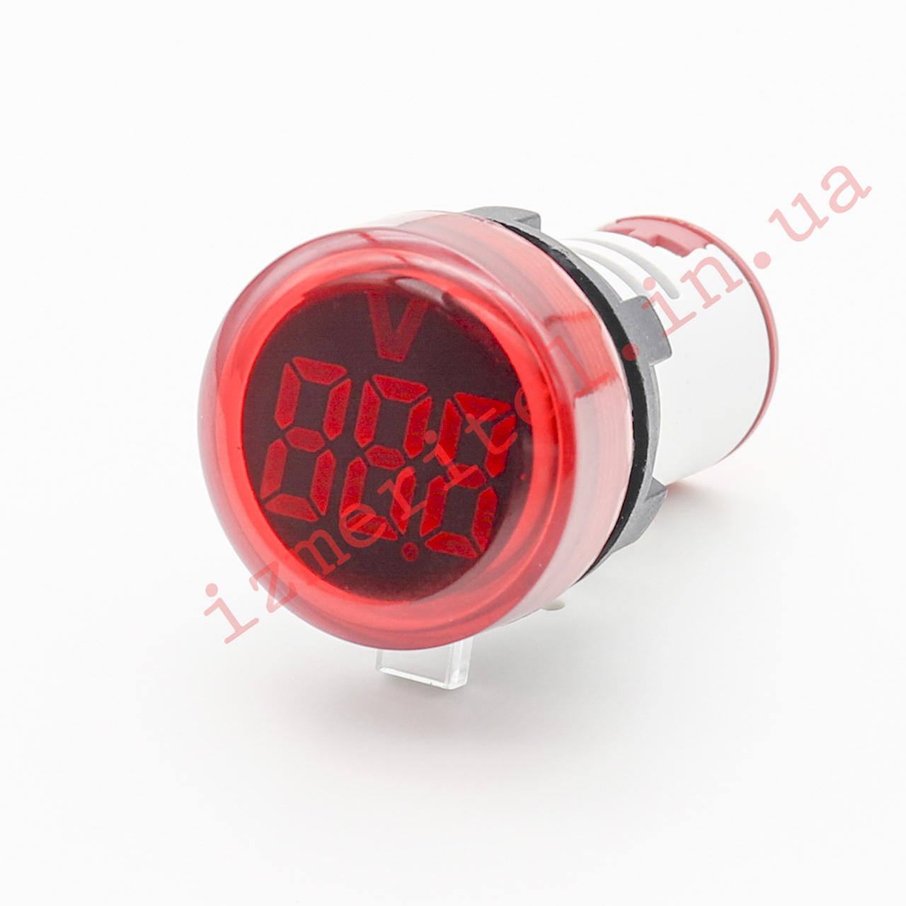 Вольтметр щитовий VaneAims FXB16-22DSV Червоний AC24-500В
