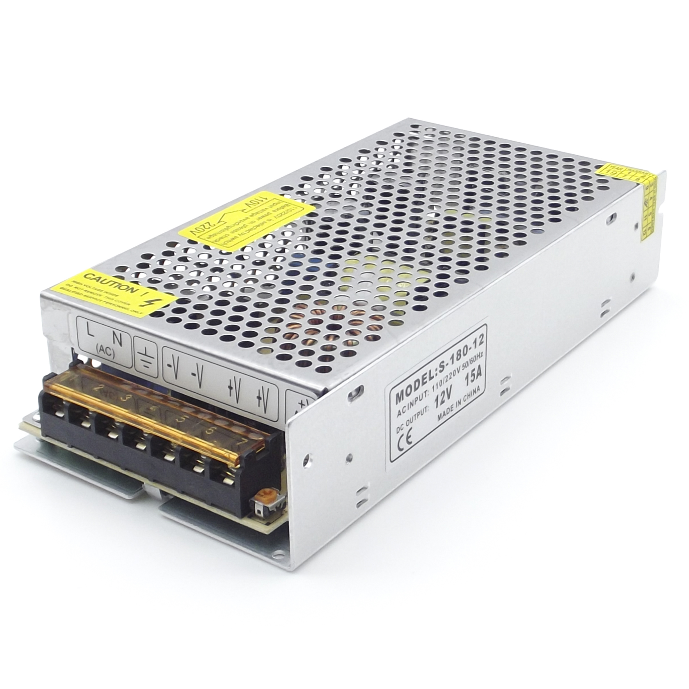 Імпульсний блок живлення 12В 15А 180Вт