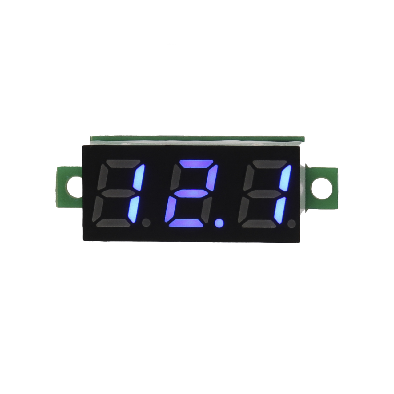 Цифровой мини-вольтметр 0,28 дюйма, 2,5-30В Синий