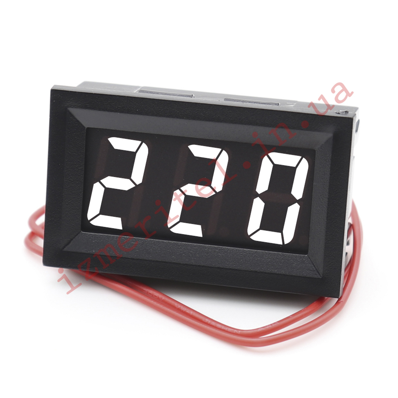 Вольтметр змінної напруги fedaDM V58AH-4 Білий AC30-500В