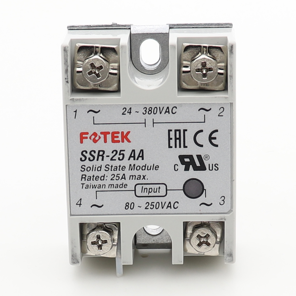 Оригинальное однофазное твердотельное реле FOTEK SSR-25 AA