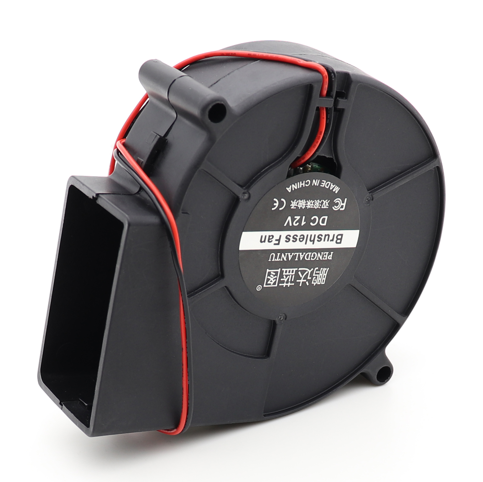 Вентилятор радіальний 9733, 12В, 4300 об/хв, 730 мА, 8.7 Вт