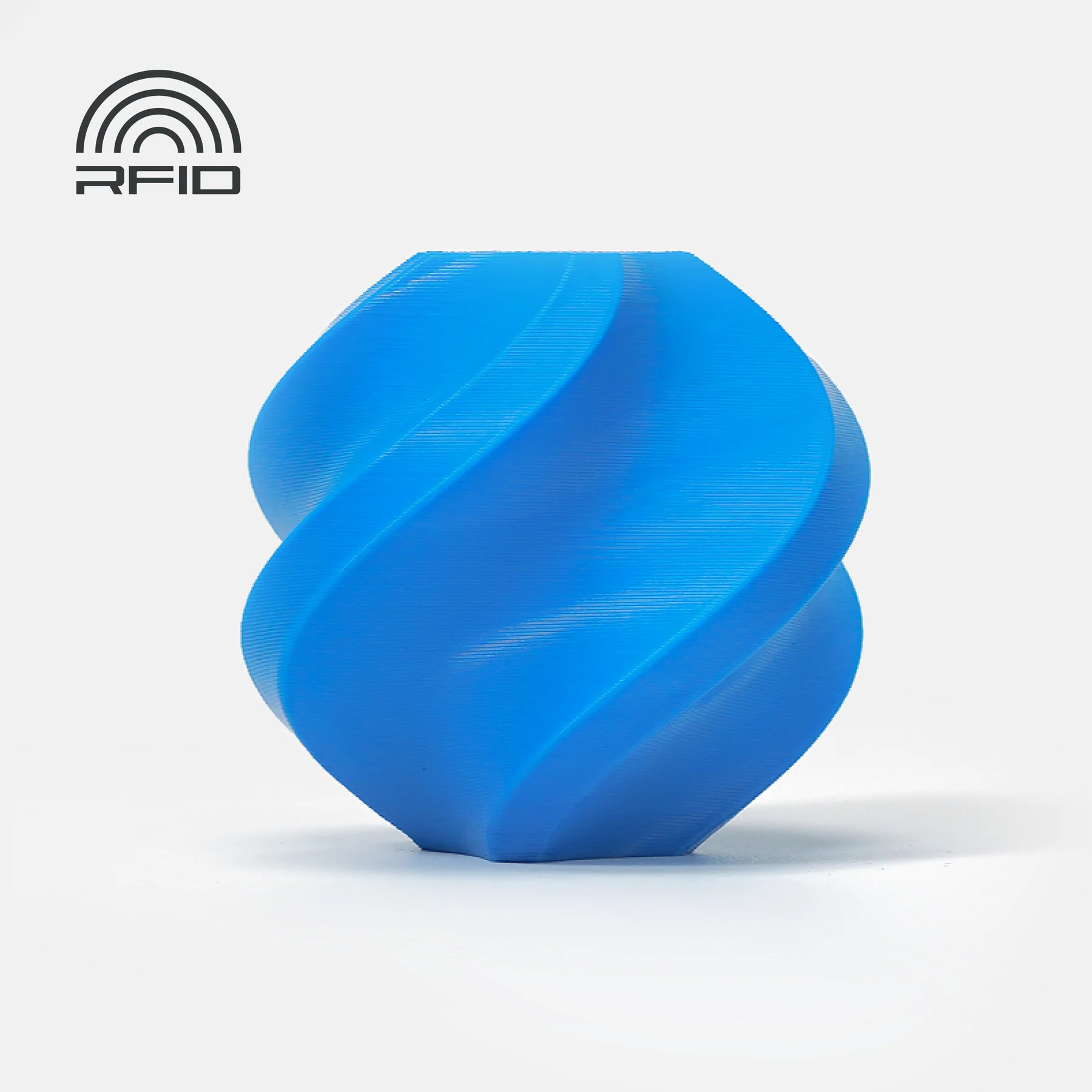 Пластик Bambu Lab PLA Basic | Cyan (10603) | Filament with spool