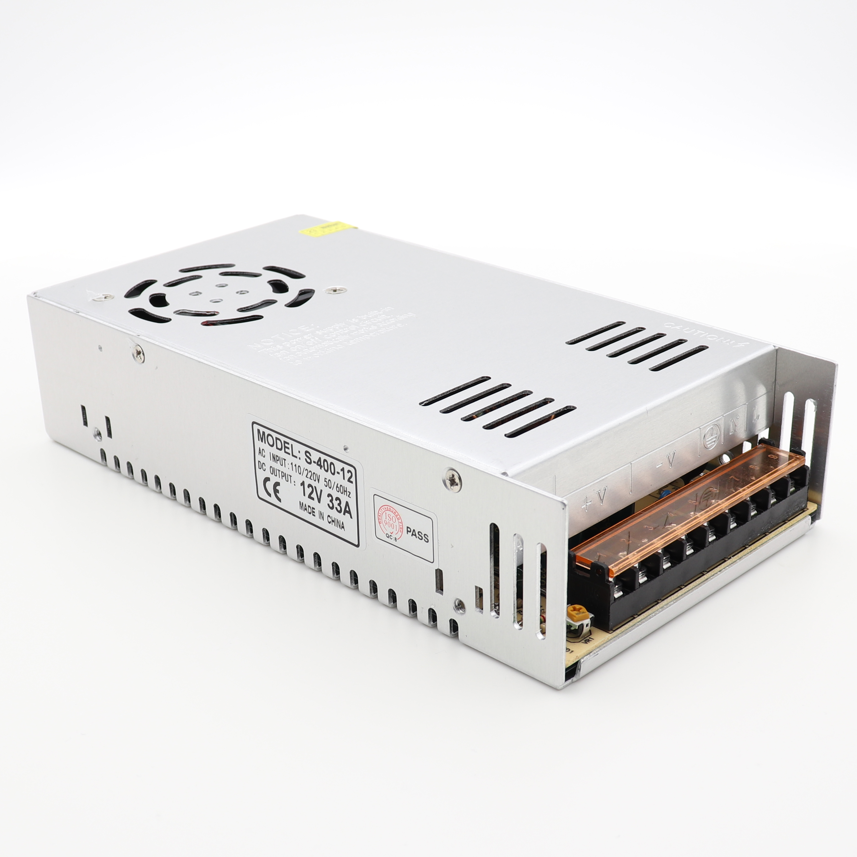 Імпульсний блок живлення 12В 33А 400Вт