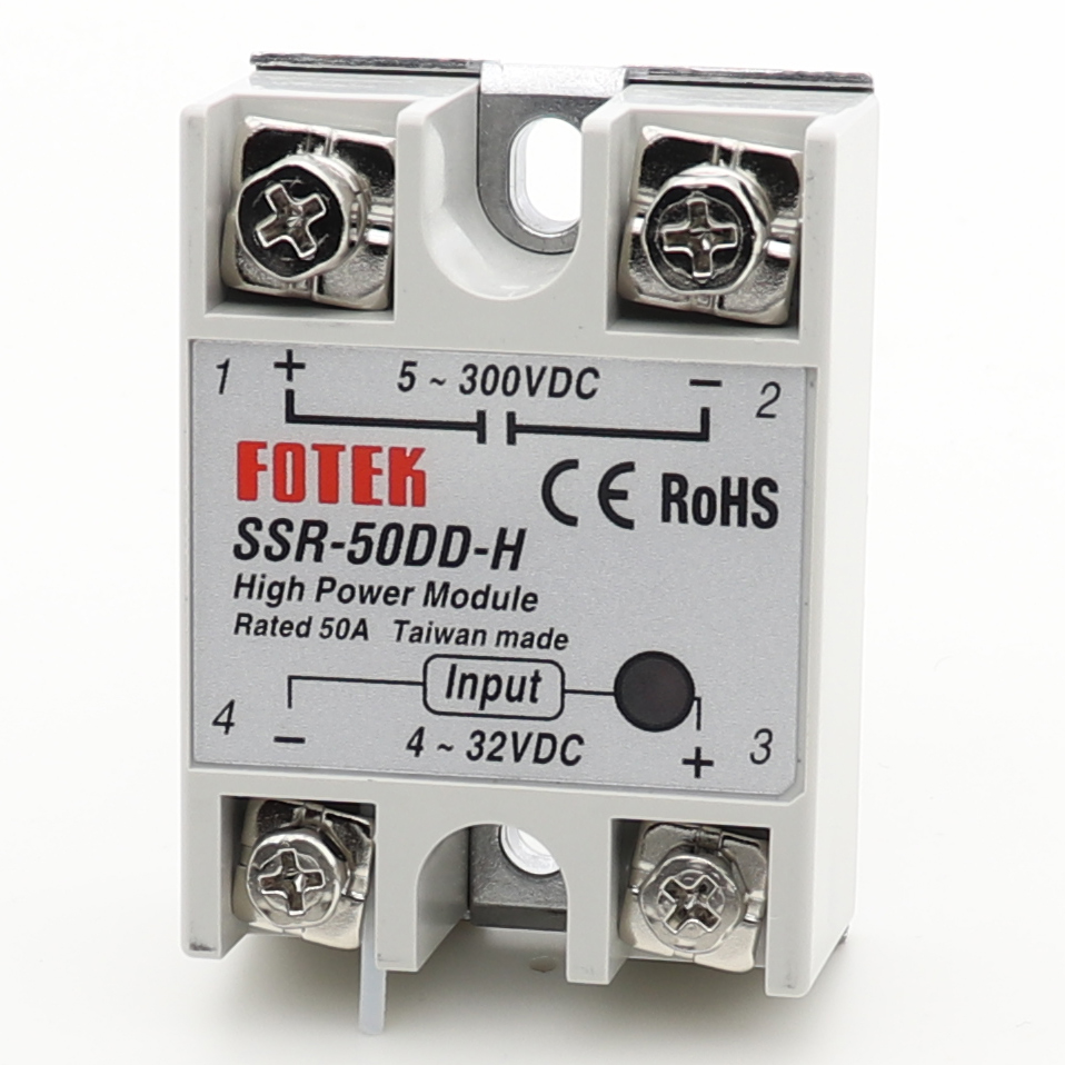 Оригинальное однофазное твердотельное реле FOTEK SSR-50 DD-H