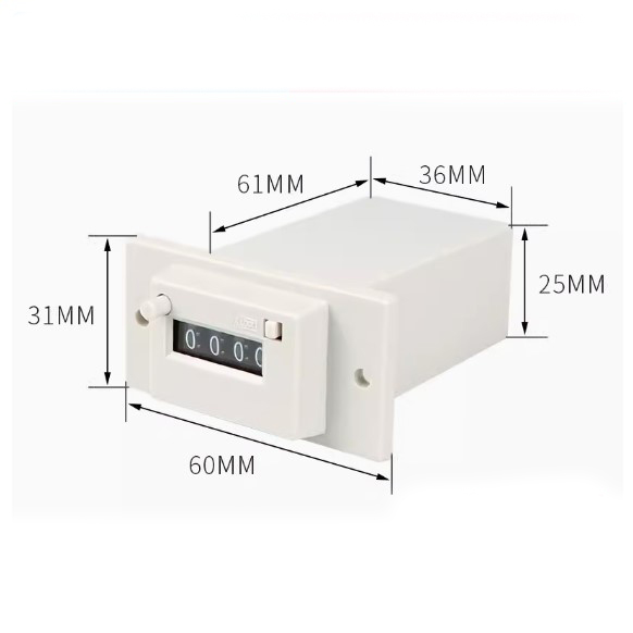 Счетчик импульсов CSK4-YKW DC 12В