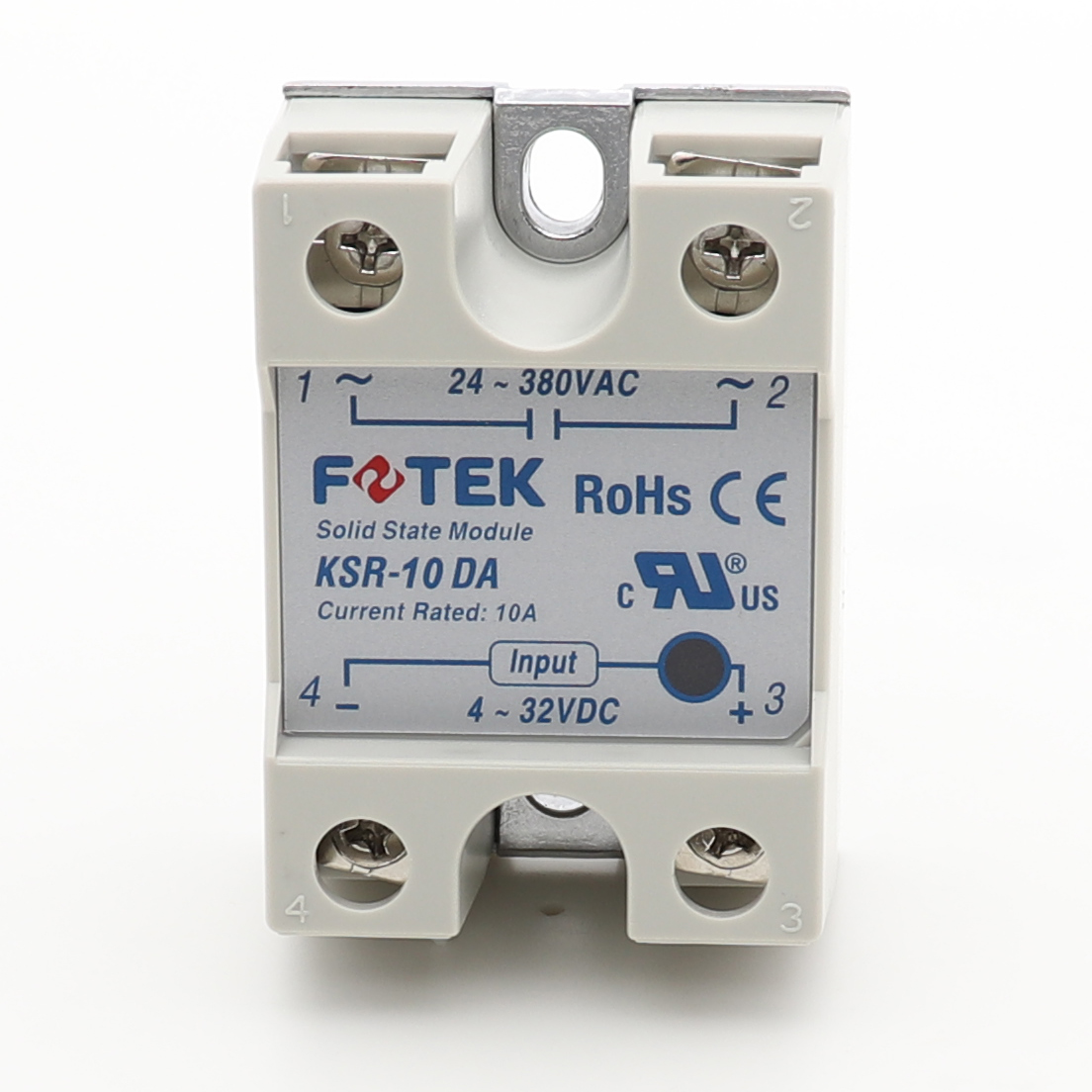 Оригінальне однофазне твердотільне реле FOTEK KSR-10 DA