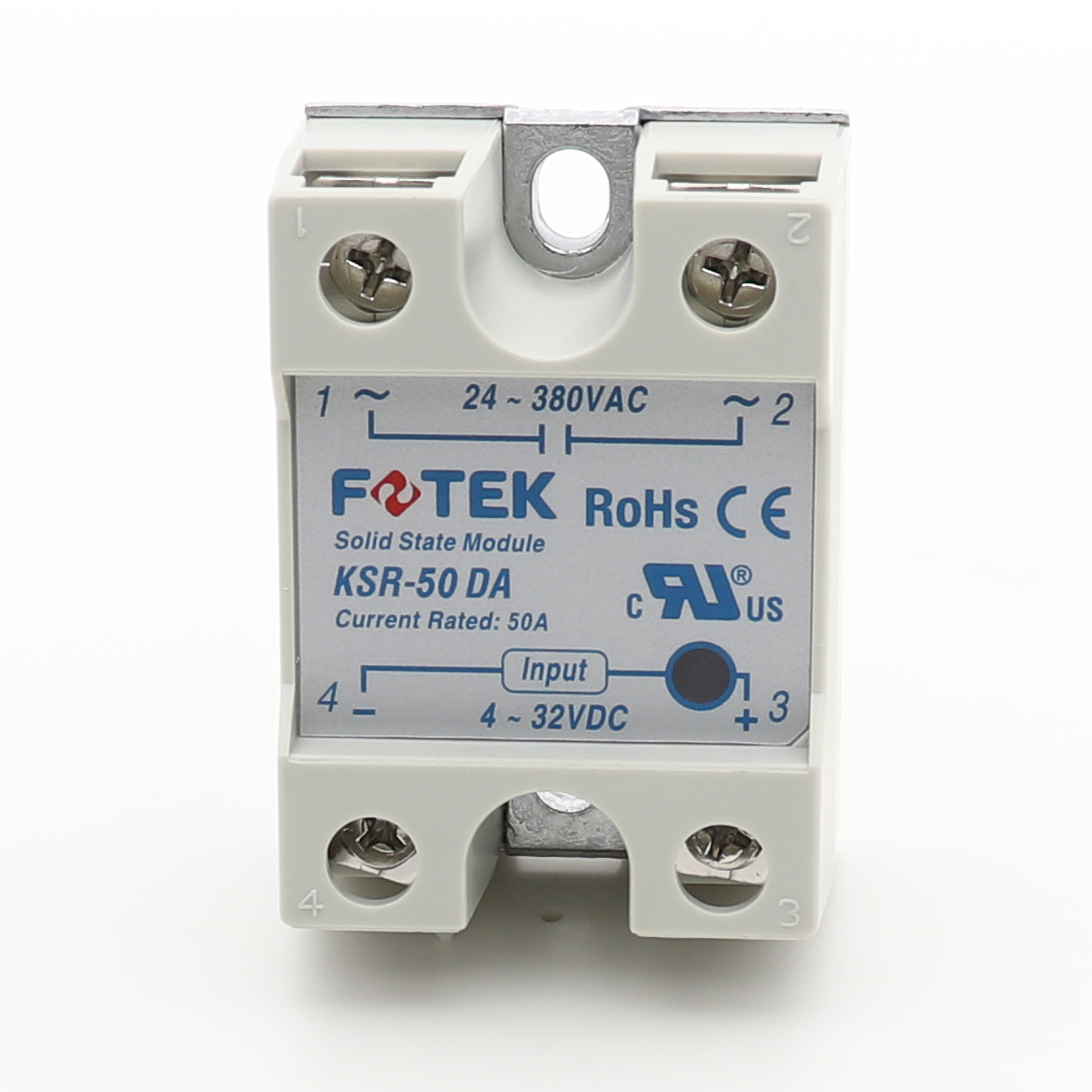 Оригинальное однофазное твердотельное реле FOTEK KSR-50 DA