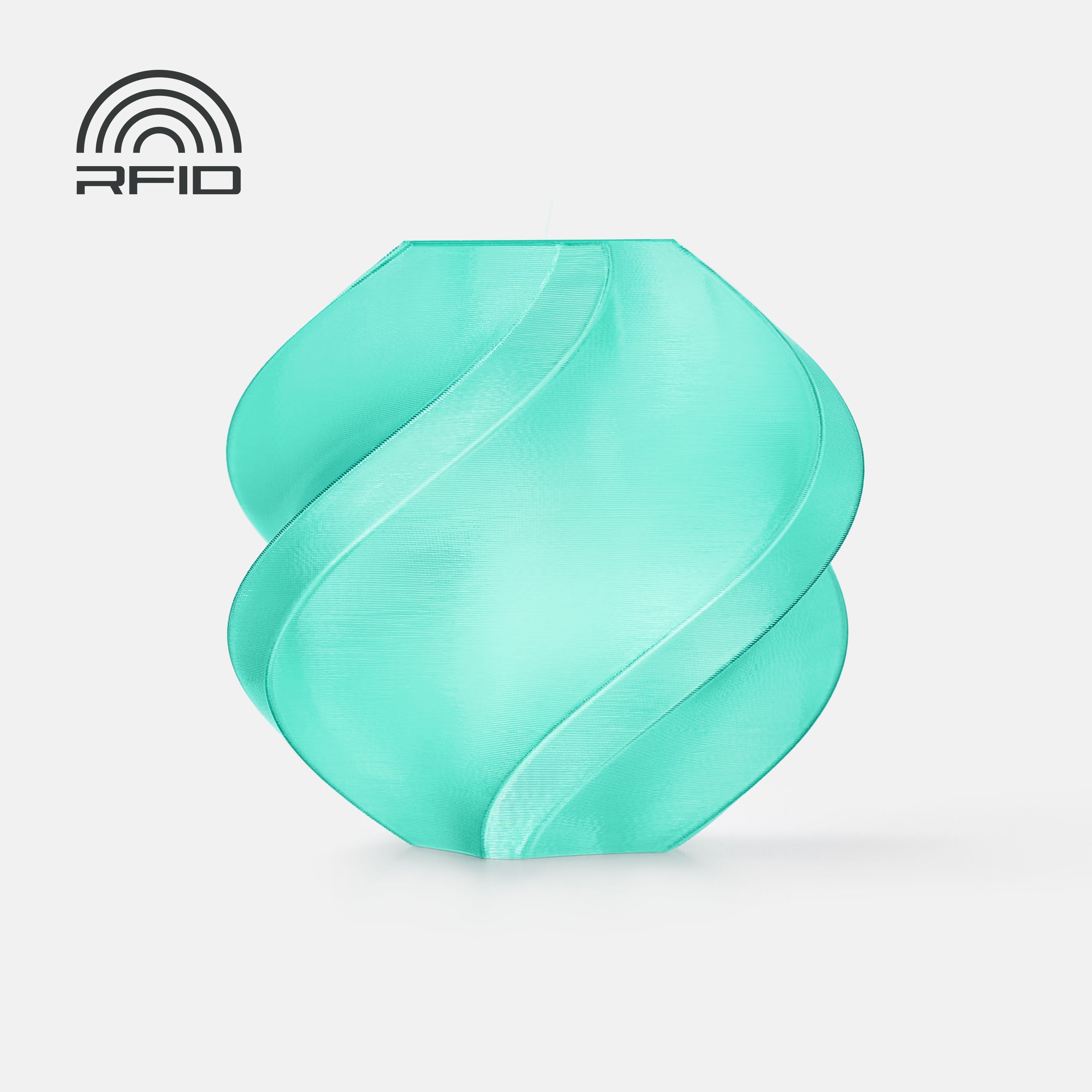 Пластик Bambu Lab PETG Translucent Teal (32501), без катушки