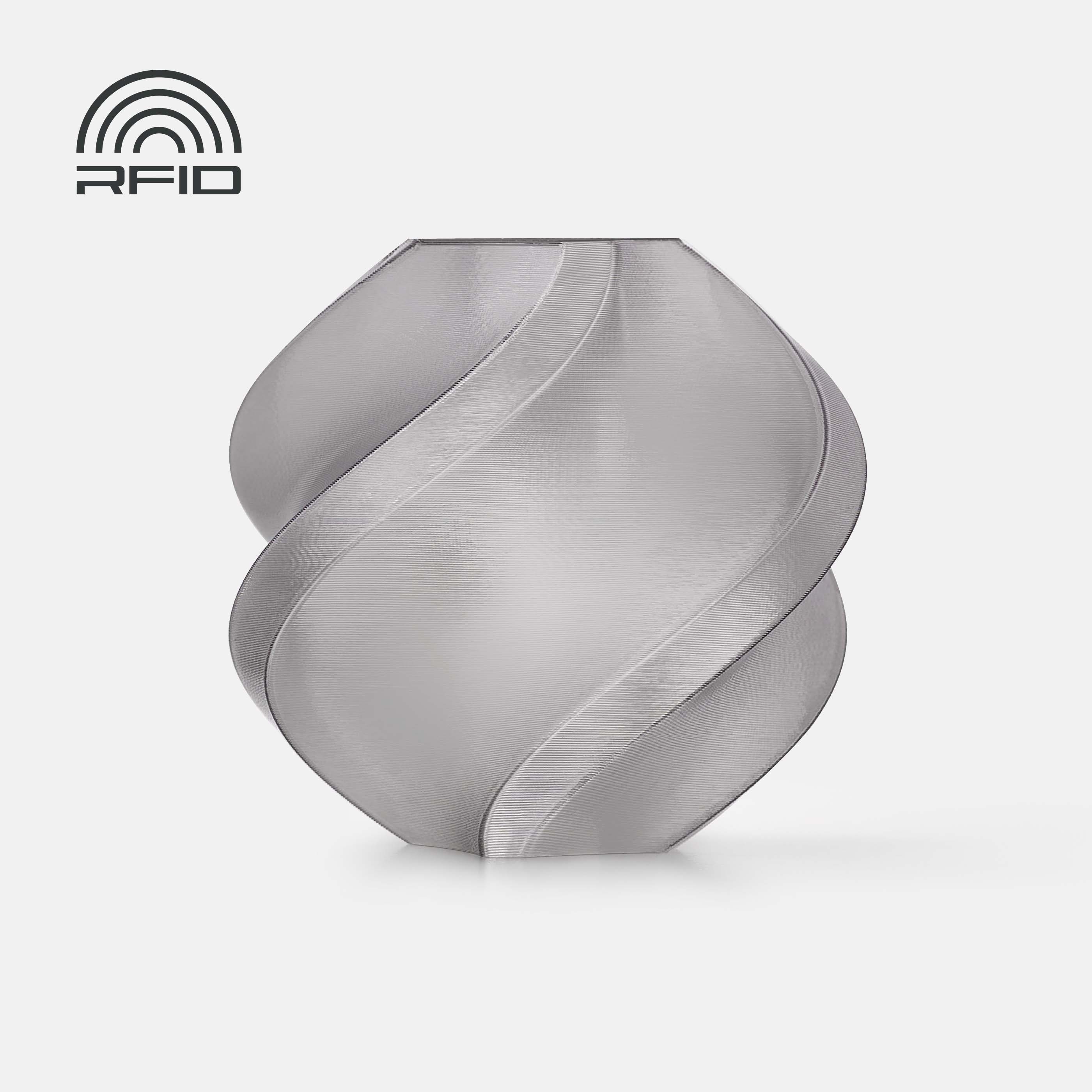 Пластик Bambu Lab PETG Translucent Gray (32100), без катушки