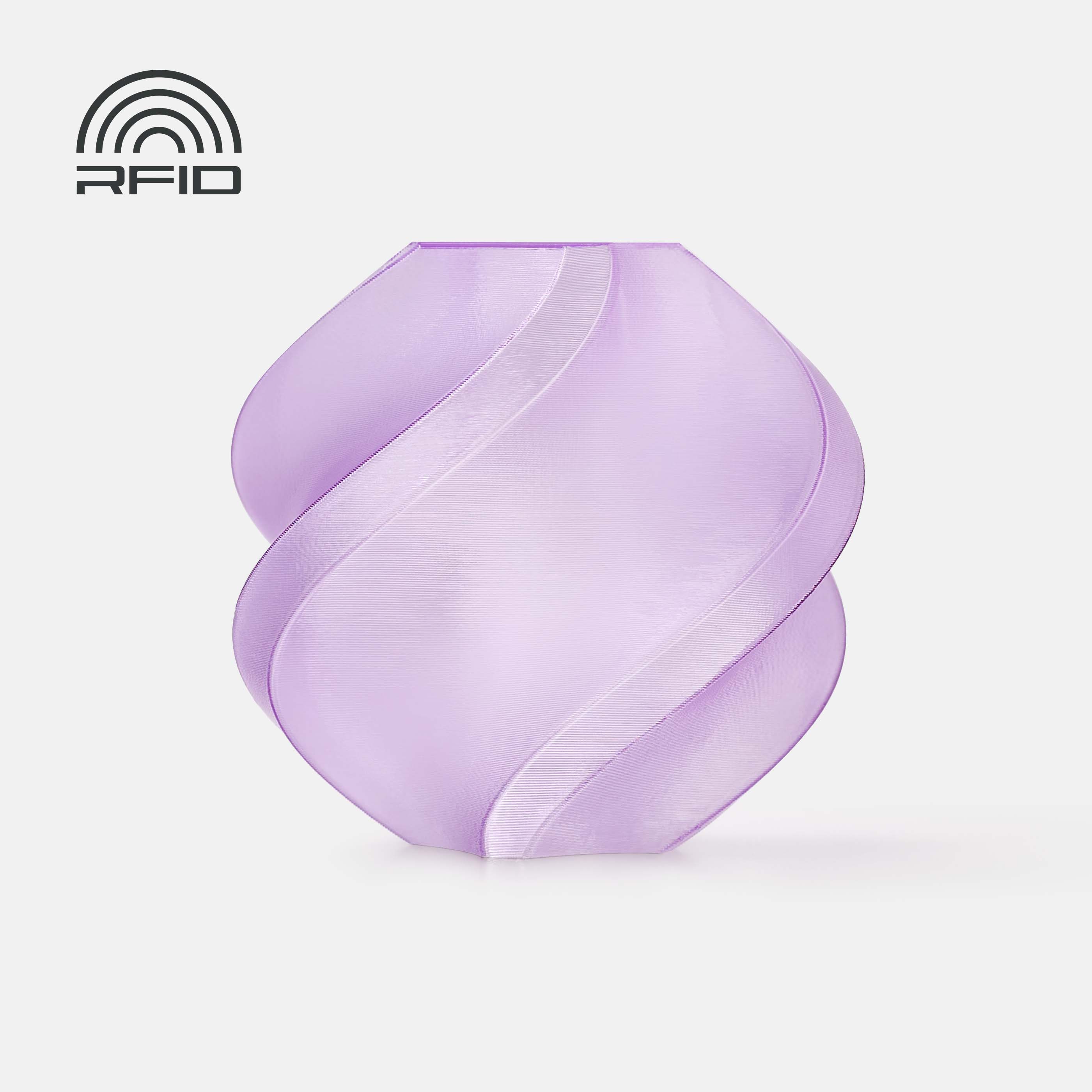 Пластик Bambu Lab PETG Translucent Purple (32700), без катушки