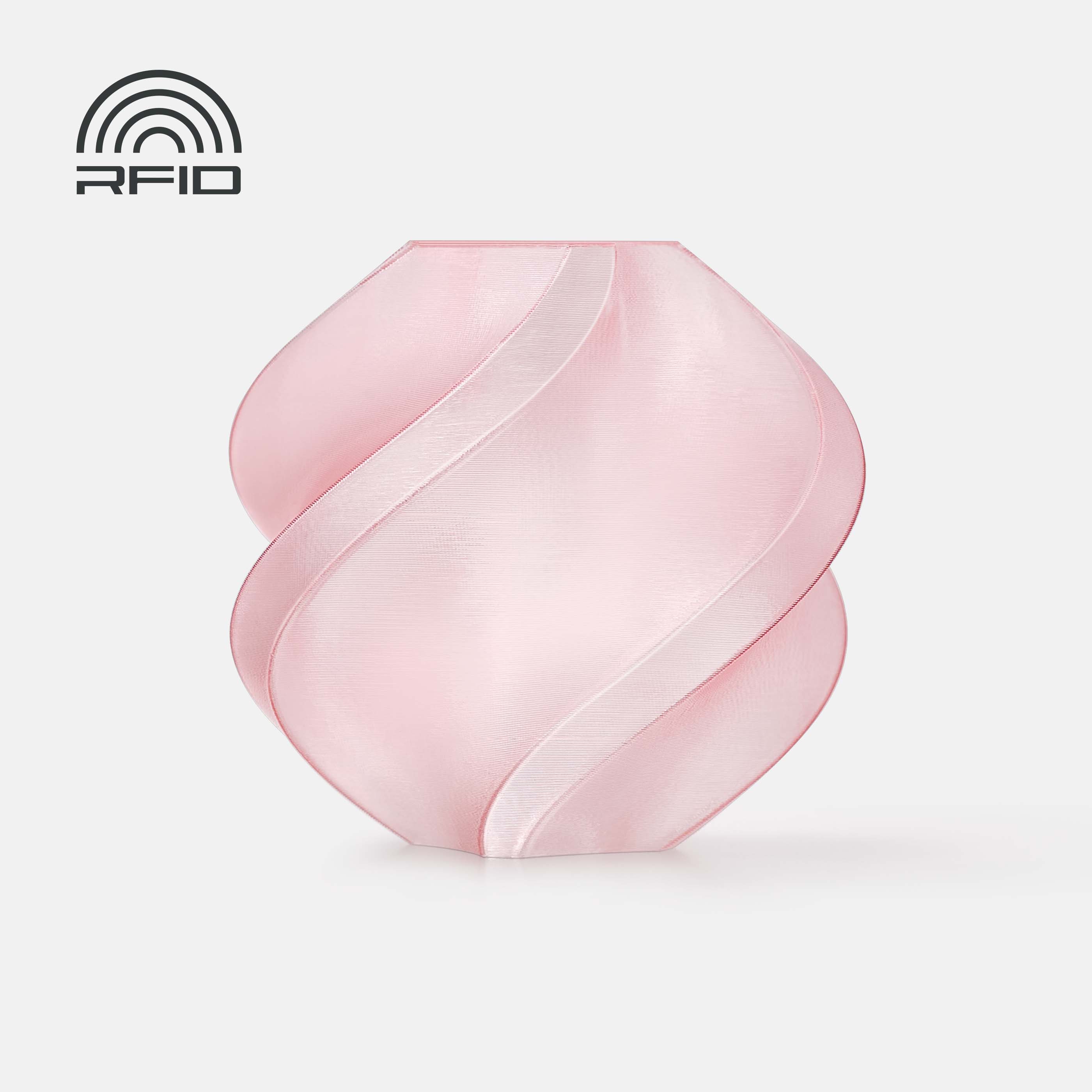 Пластик Bambu Lab PETG Translucent Pink (32200), без котушки