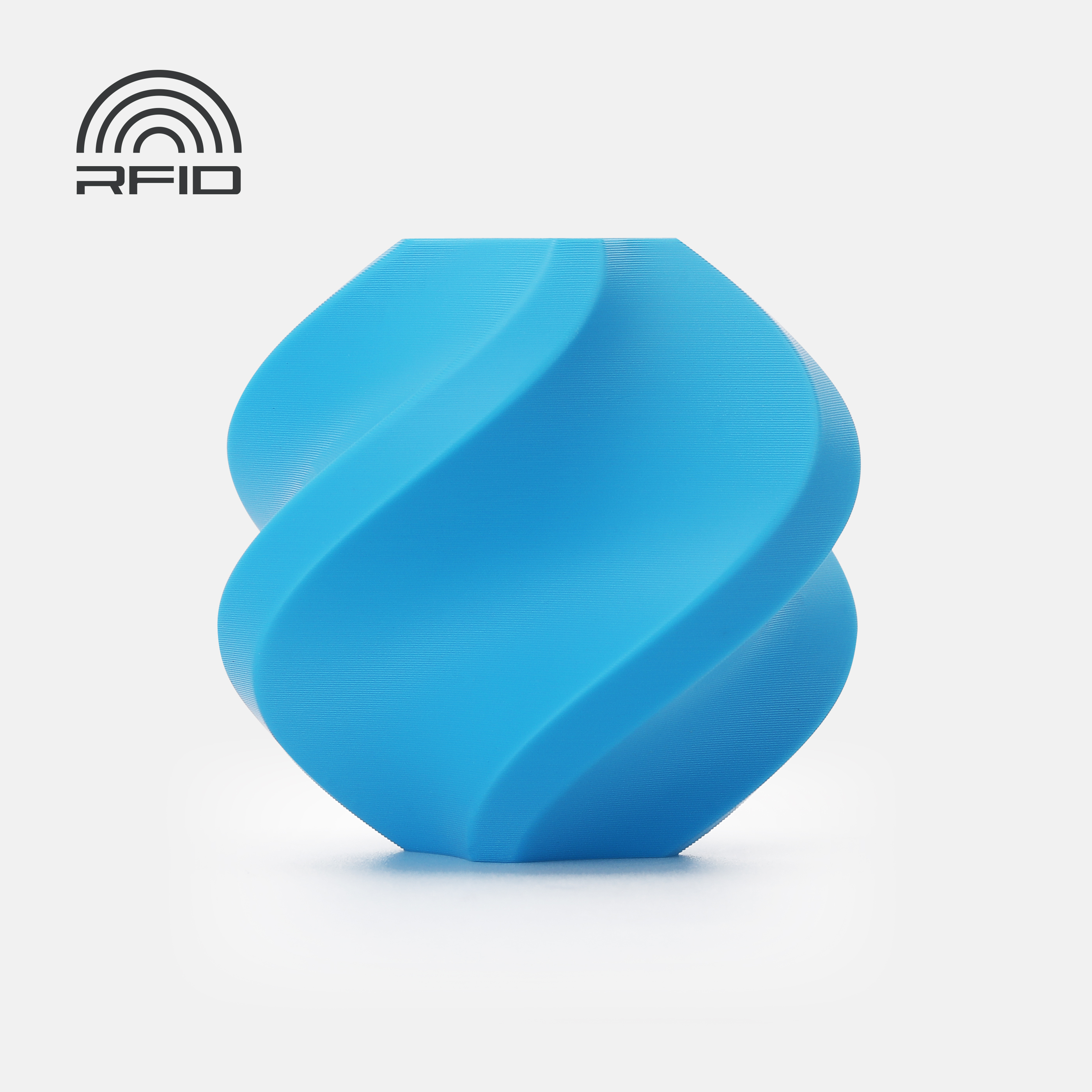 Пластик Bambu Lab PLA Tough+ Cyan (12601), з котушкою
