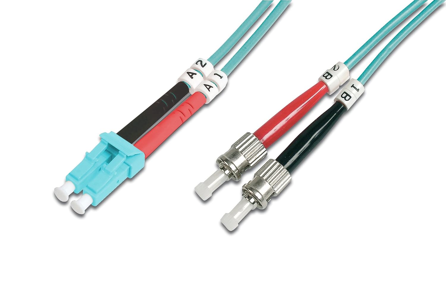DIGITUS DK-2531-03/3 – Оптоволоконный кабель OM3 – 3 м – LC-ST – Дуплексный – 1/10/40/100 Гбит/с – Многомодовый оптоволоконный каб