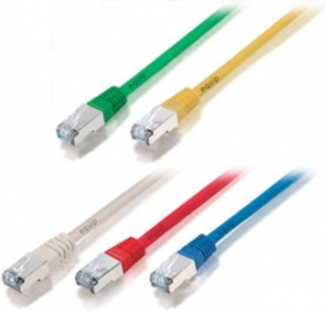 Патч-кабель Equip Cat5e F/UTP 2xRJ45 1.00 м, зелений, поліетиленовий пакет