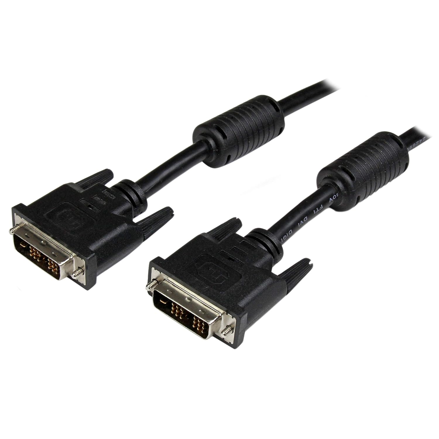 StarTech.com 5-метровий кабель DVI-D Single Link, нержавіюча сталь/нержавіюча сталь, кабель для монітора DVI, 1920x1200, кабель дл