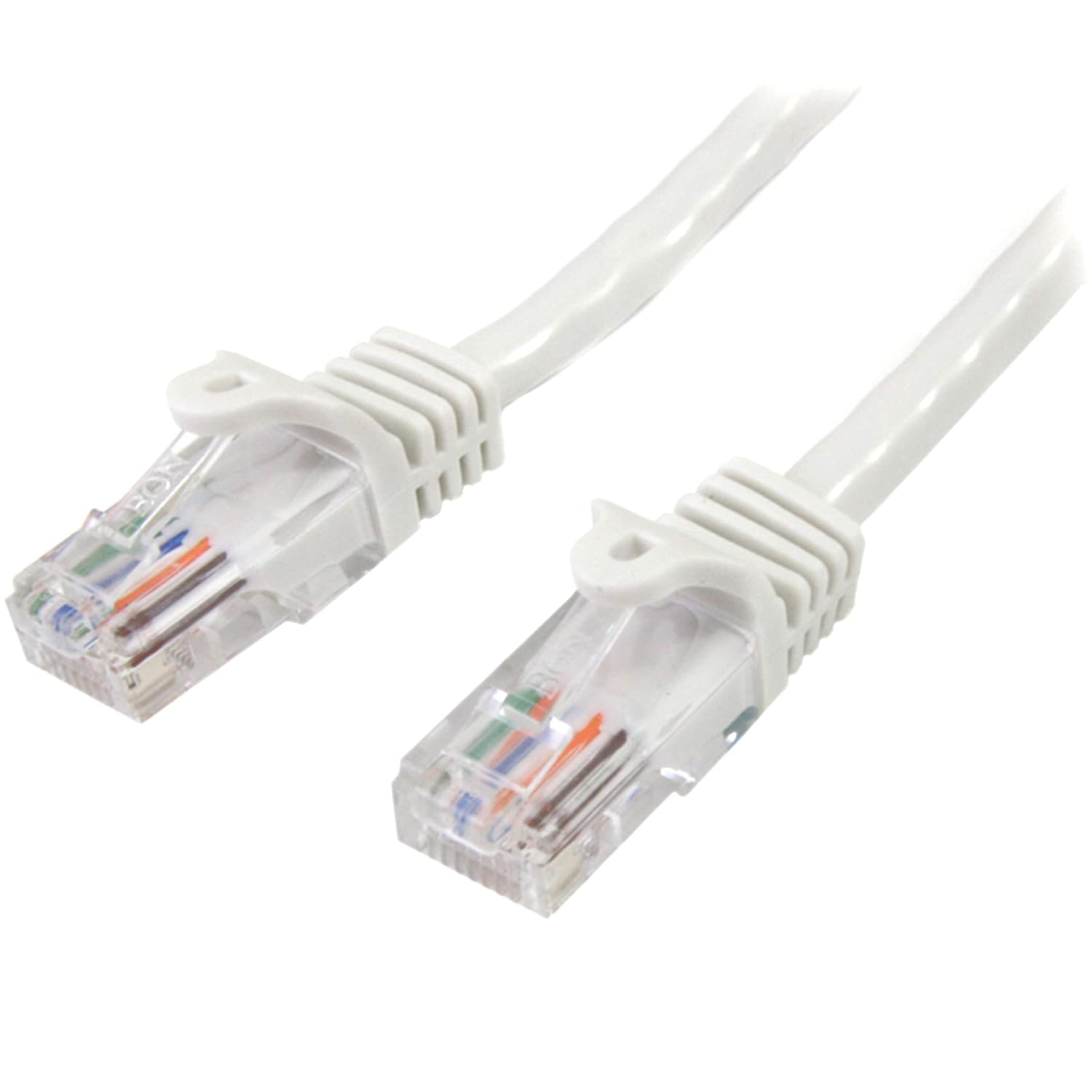 Мережевий кабель StarTech.com Cat5e RJ45 UTP Snagless (патч-корд Cat 5e, штекер/штекер) 2 м, білий