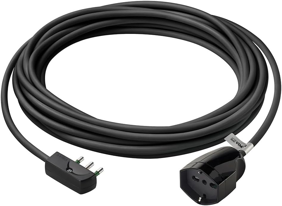 Универсальный удлинитель Vimar 0P32383, 10 м, 3G1.5, Spa17, черный, 250 В, 10 м