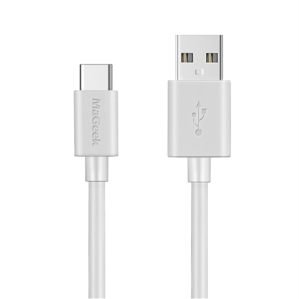 Кабель USB-C, MaGeek (3,0 м) Сверхдлинный кабель для быстрой зарядки USB Type-C, совместимый с Samsung Galaxy S20, S10, S9, S8, A1