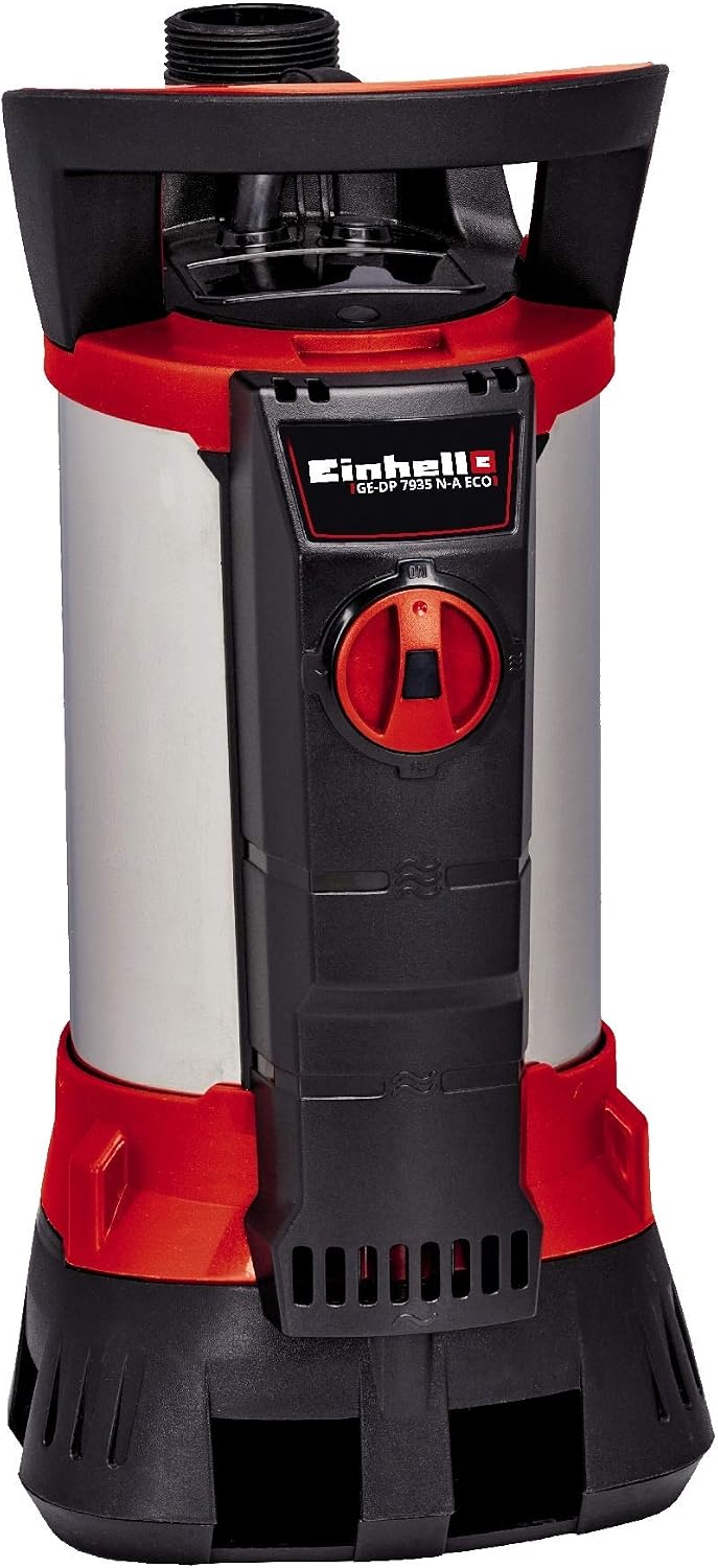 Погружной насос Einhell GE-DP 7935 N-A ECO (790 Вт, максимальная производительность 19000 л/ч, высота подачи 9 м, максимальная глу