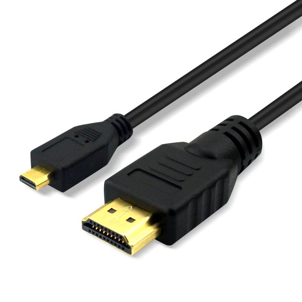 Кабель CBUS HDMI до Micro HDMI 3 м для GoPro Hero, Canon EOS M50 M5 M6 M100 Panasonic LUMIX G7, G9, G80, GX80, GX80, GX800, G90, G