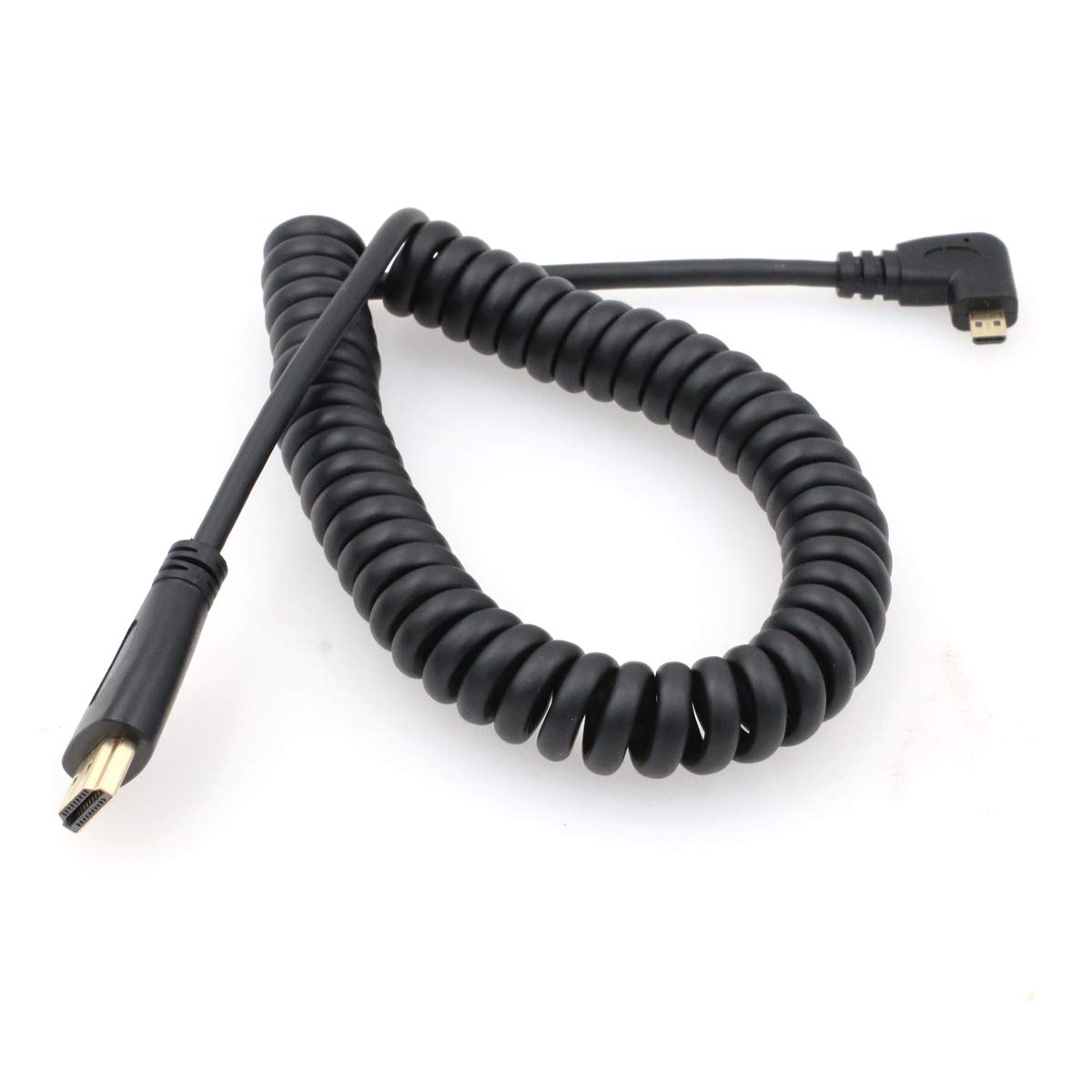 Угловой кабель Micro HDMI — HDMI высокой скорости SZRMCC для планшетов Canon, цифровых зеркальных камер Sony, мониторов ATOMOS.
