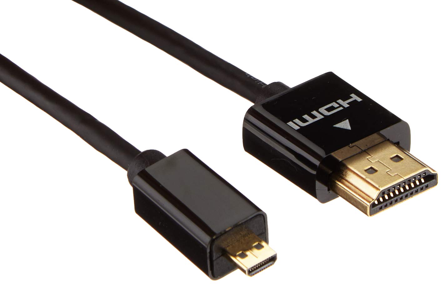 HDMI-кабель Pro Signal PSG04067 с Ethernet, разъемы «папа» — «микро-D-папа», ABS-разъемы, 1 м, черный.