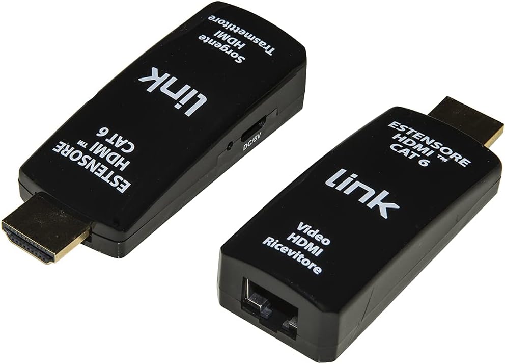 Розширювач LINK LKEXT27 Mini-HDMI Full HD через мережевий кабель категорії 6 до 50 метрів